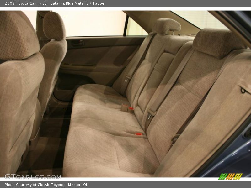 Catalina Blue Metallic / Taupe 2003 Toyota Camry LE