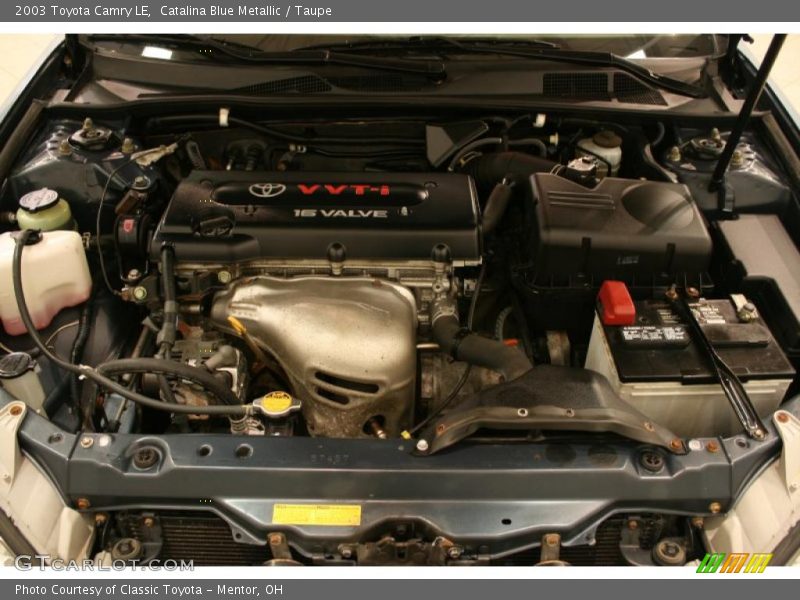 Catalina Blue Metallic / Taupe 2003 Toyota Camry LE