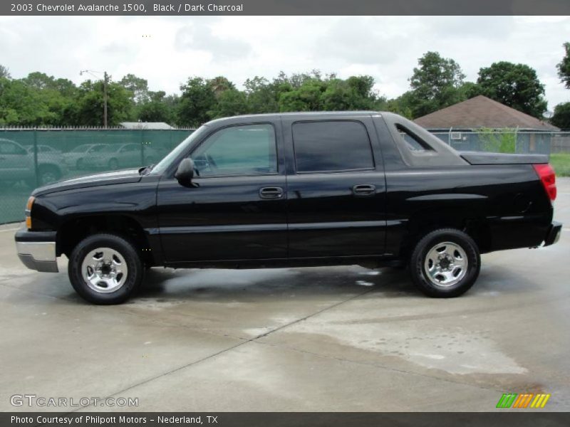 Black / Dark Charcoal 2003 Chevrolet Avalanche 1500