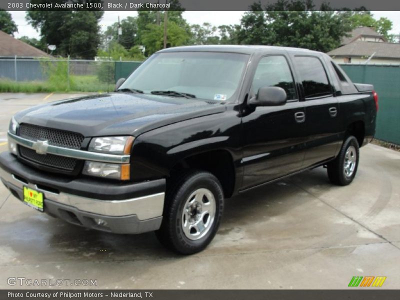 Black / Dark Charcoal 2003 Chevrolet Avalanche 1500