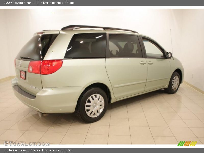 Silver Pine Mica / Stone 2009 Toyota Sienna LE