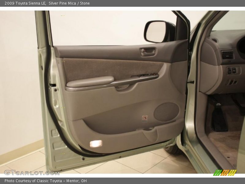 Silver Pine Mica / Stone 2009 Toyota Sienna LE