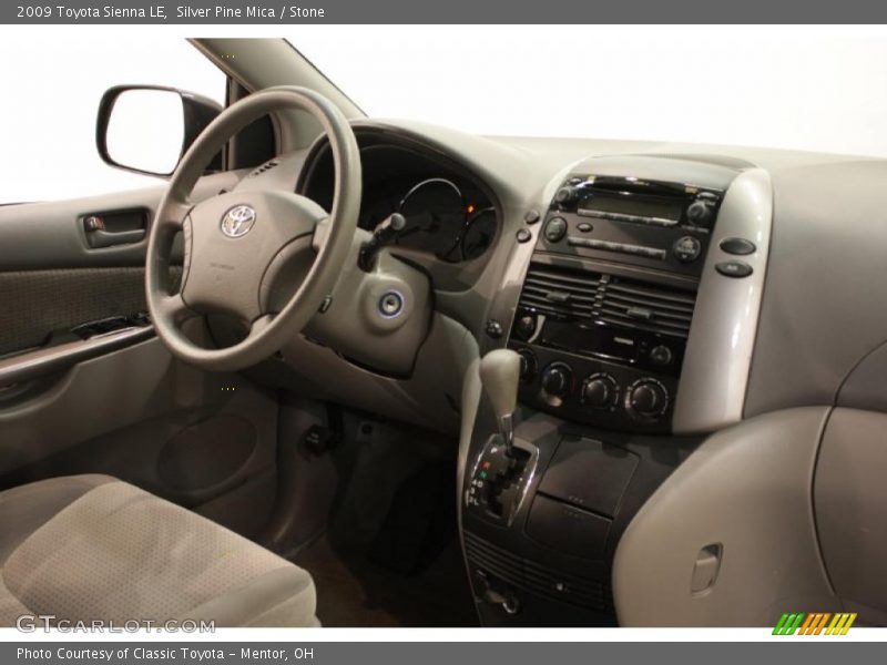 Silver Pine Mica / Stone 2009 Toyota Sienna LE
