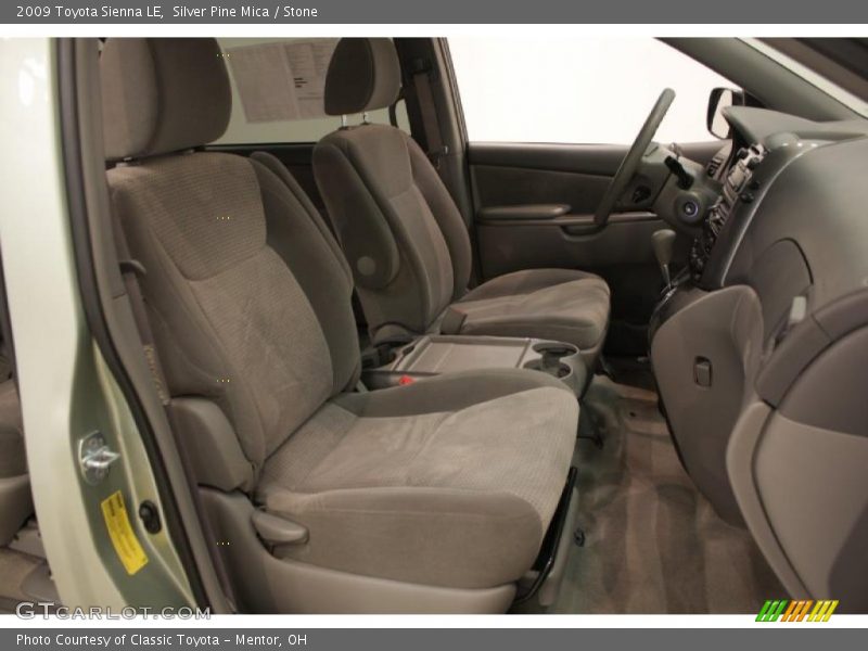 Silver Pine Mica / Stone 2009 Toyota Sienna LE