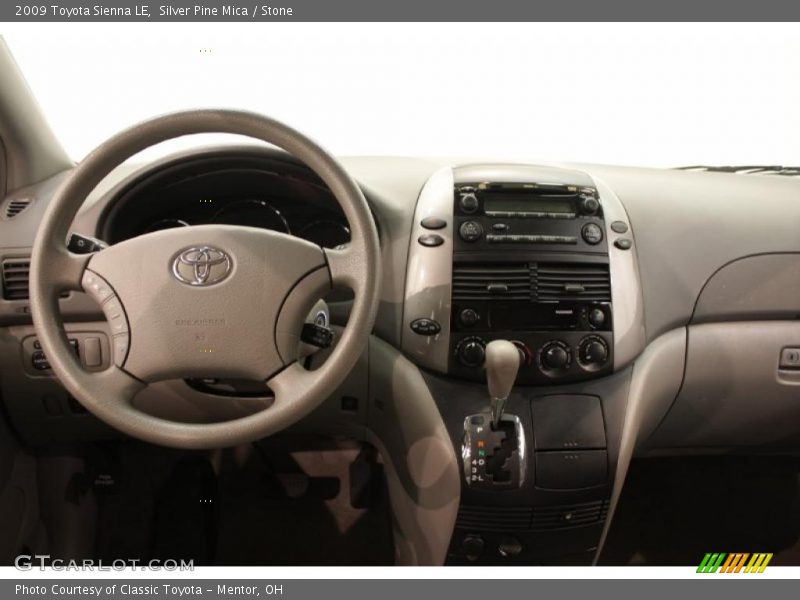 Silver Pine Mica / Stone 2009 Toyota Sienna LE
