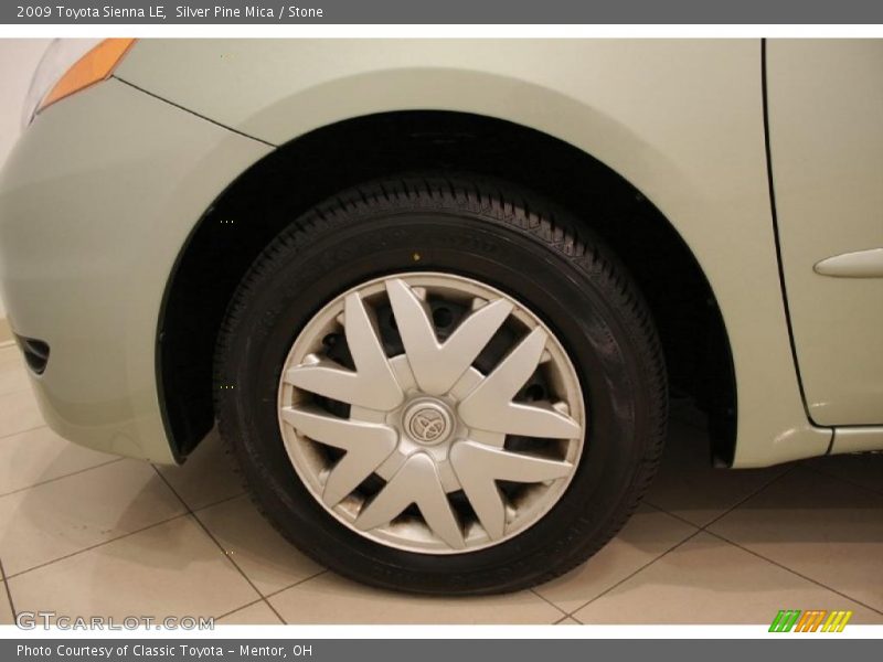Silver Pine Mica / Stone 2009 Toyota Sienna LE