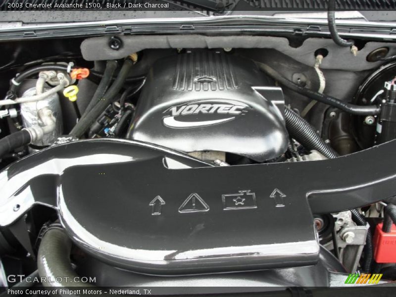 Black / Dark Charcoal 2003 Chevrolet Avalanche 1500