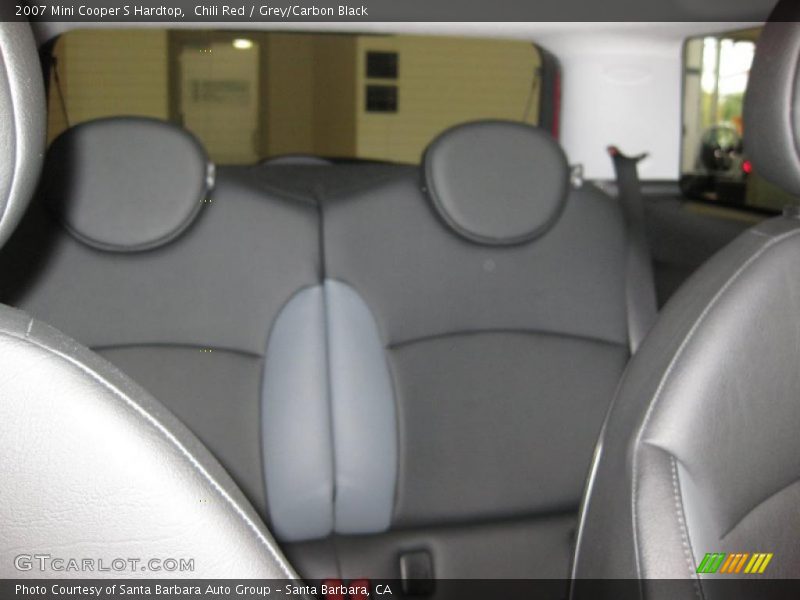Chili Red / Grey/Carbon Black 2007 Mini Cooper S Hardtop