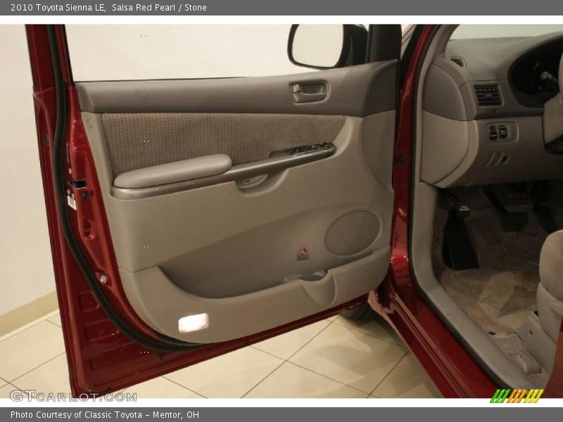 Salsa Red Pearl / Stone 2010 Toyota Sienna LE