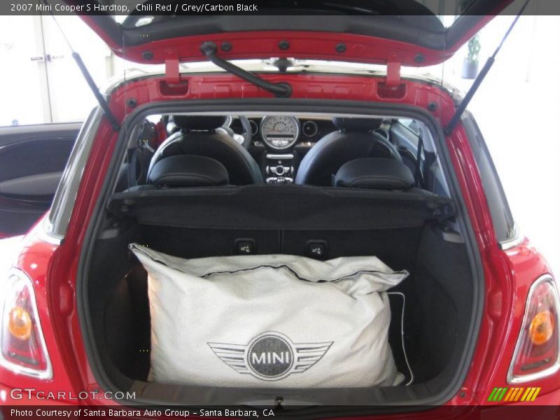 Chili Red / Grey/Carbon Black 2007 Mini Cooper S Hardtop