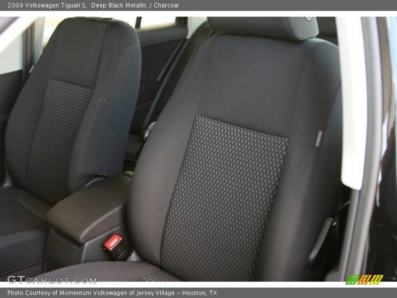 Deep Black Metallic / Charcoal 2009 Volkswagen Tiguan S