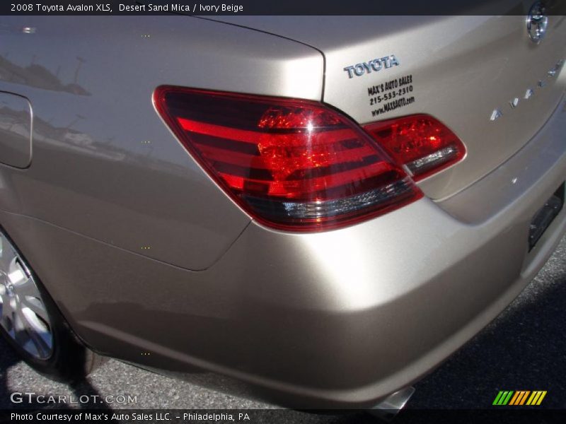 Desert Sand Mica / Ivory Beige 2008 Toyota Avalon XLS