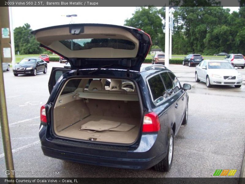 Barents Blue Metallic / Taupe 2009 Volvo S60 2.5T