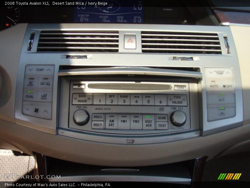 Desert Sand Mica / Ivory Beige 2008 Toyota Avalon XLS