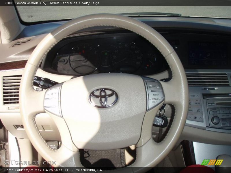 Desert Sand Mica / Ivory Beige 2008 Toyota Avalon XLS