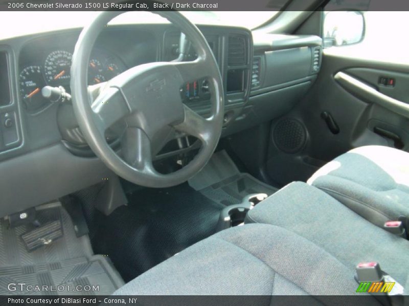 Black / Dark Charcoal 2006 Chevrolet Silverado 1500 LS Regular Cab