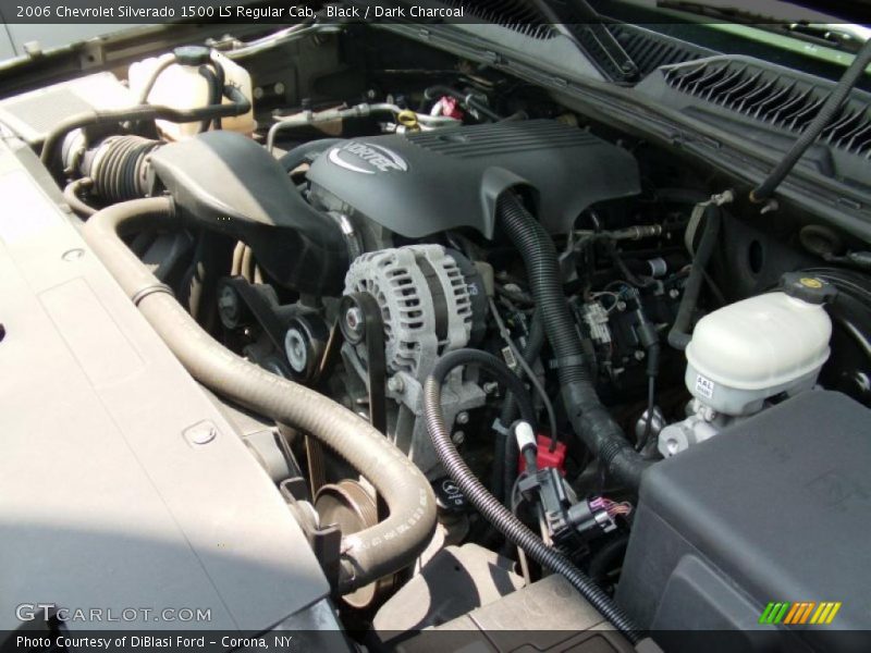 Black / Dark Charcoal 2006 Chevrolet Silverado 1500 LS Regular Cab