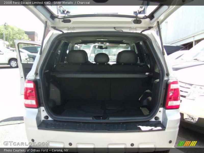 Silver Metallic / Charcoal 2008 Ford Escape Limited 4WD