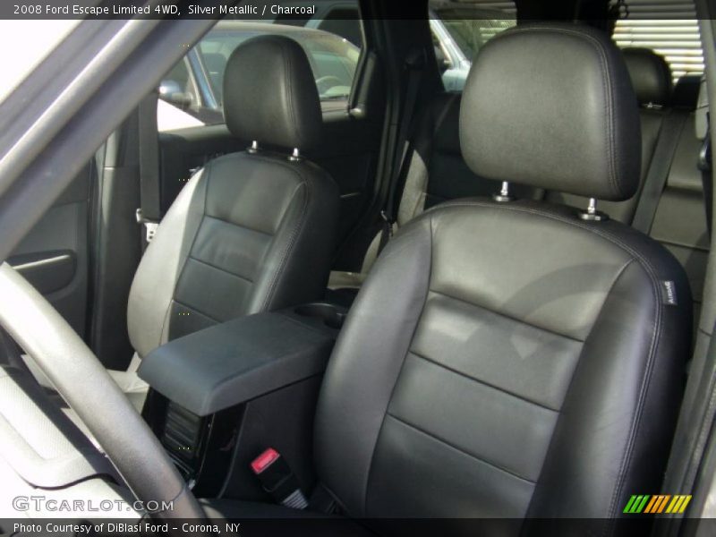 Silver Metallic / Charcoal 2008 Ford Escape Limited 4WD