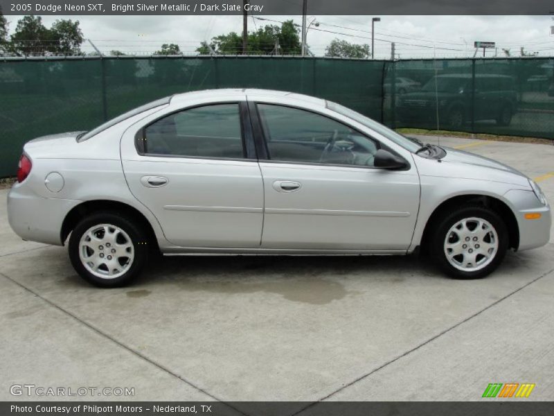 Bright Silver Metallic / Dark Slate Gray 2005 Dodge Neon SXT