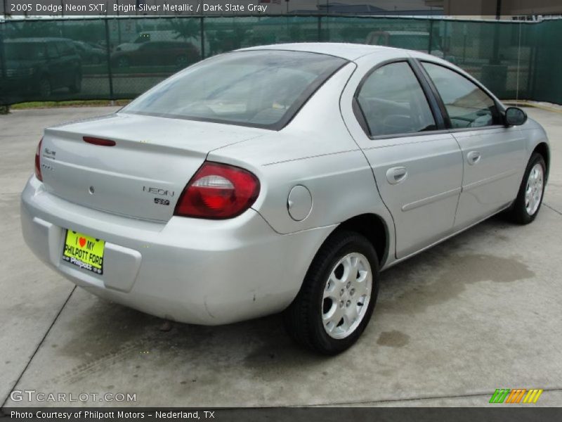 Bright Silver Metallic / Dark Slate Gray 2005 Dodge Neon SXT