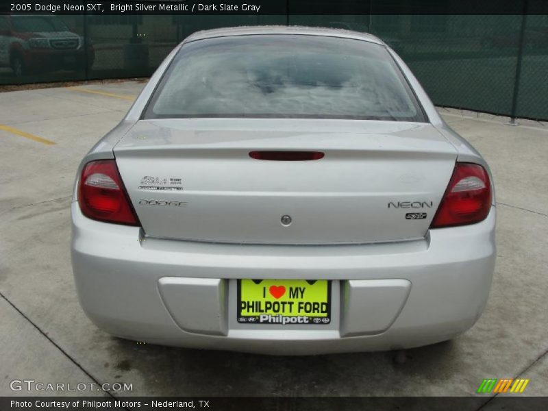 Bright Silver Metallic / Dark Slate Gray 2005 Dodge Neon SXT