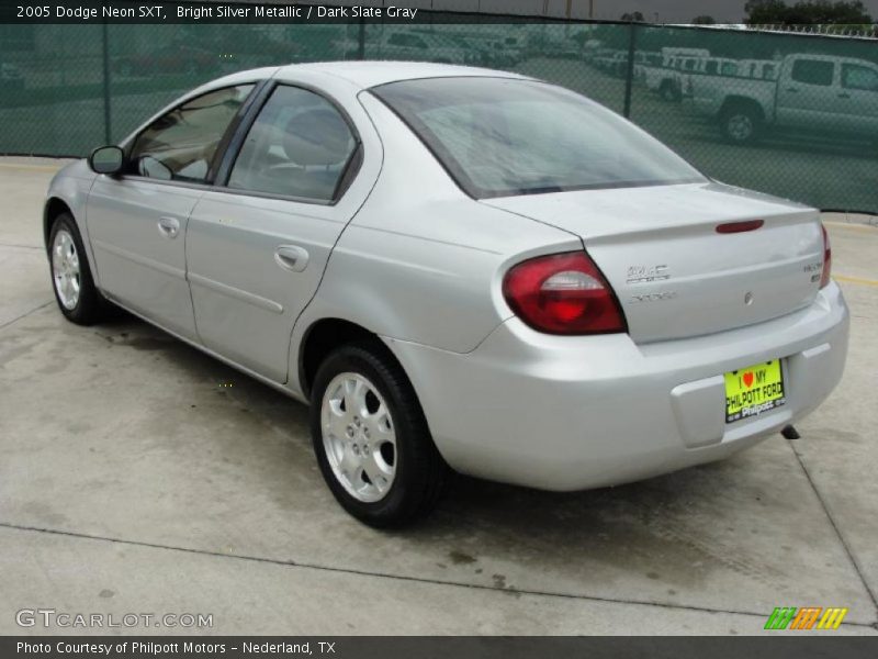 Bright Silver Metallic / Dark Slate Gray 2005 Dodge Neon SXT