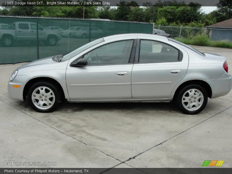 Bright Silver Metallic / Dark Slate Gray 2005 Dodge Neon SXT