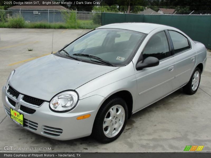 Bright Silver Metallic / Dark Slate Gray 2005 Dodge Neon SXT