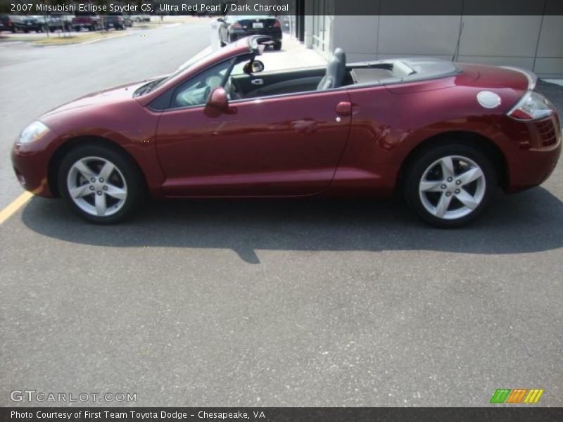 Ultra Red Pearl / Dark Charcoal 2007 Mitsubishi Eclipse Spyder GS