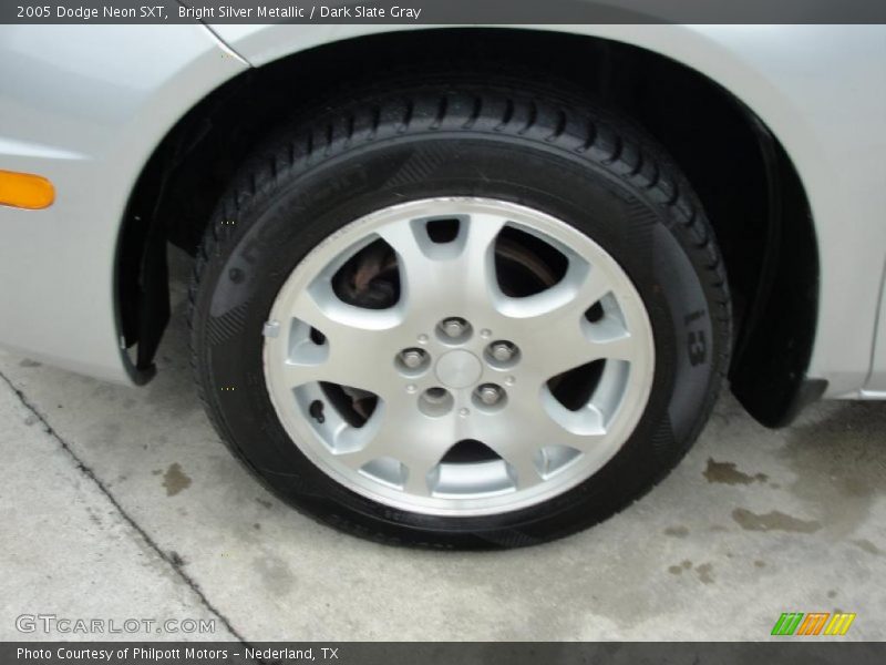 Bright Silver Metallic / Dark Slate Gray 2005 Dodge Neon SXT