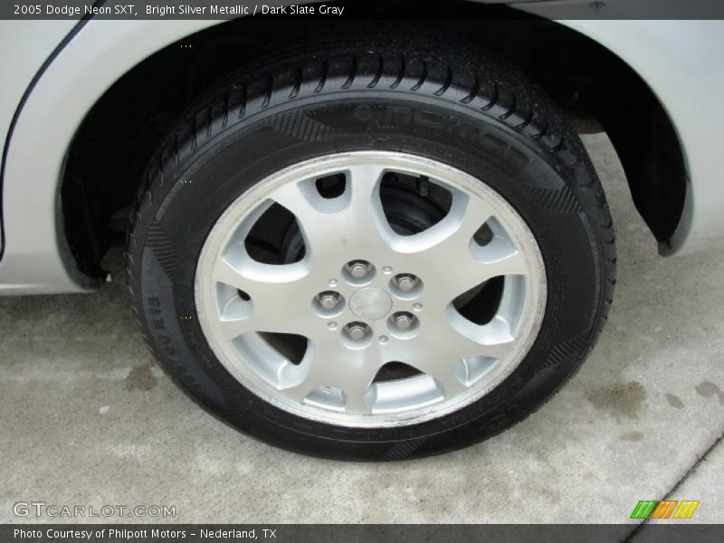 Bright Silver Metallic / Dark Slate Gray 2005 Dodge Neon SXT