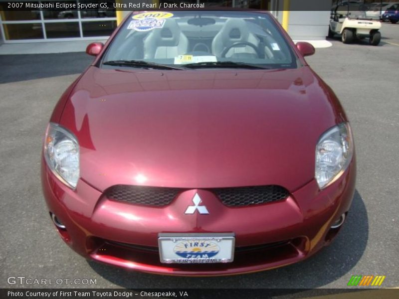 Ultra Red Pearl / Dark Charcoal 2007 Mitsubishi Eclipse Spyder GS