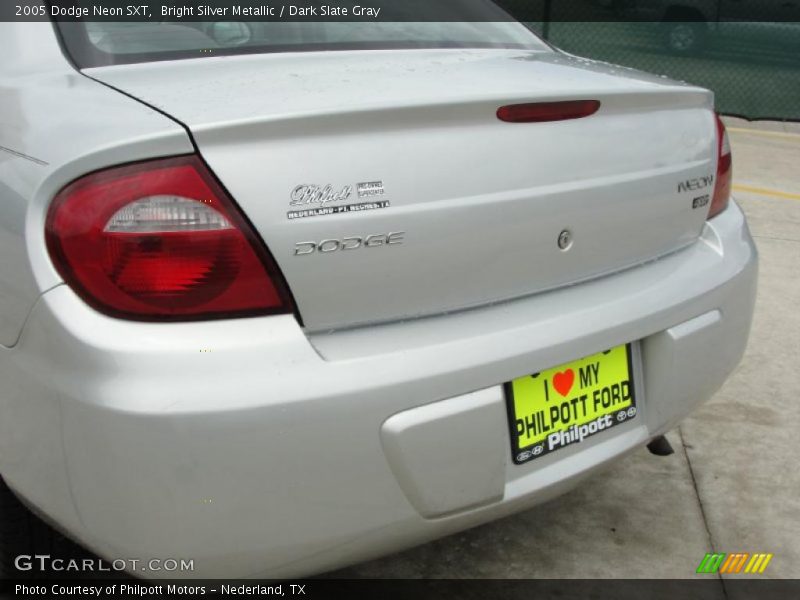 Bright Silver Metallic / Dark Slate Gray 2005 Dodge Neon SXT