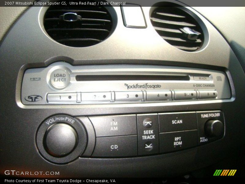 Ultra Red Pearl / Dark Charcoal 2007 Mitsubishi Eclipse Spyder GS