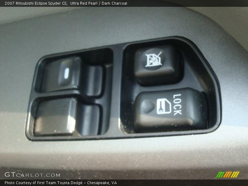 Ultra Red Pearl / Dark Charcoal 2007 Mitsubishi Eclipse Spyder GS