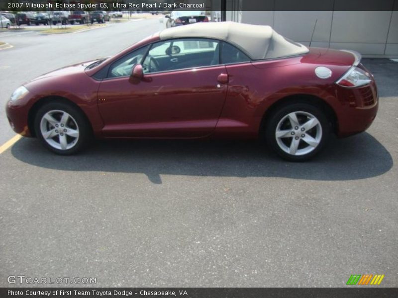 Ultra Red Pearl / Dark Charcoal 2007 Mitsubishi Eclipse Spyder GS