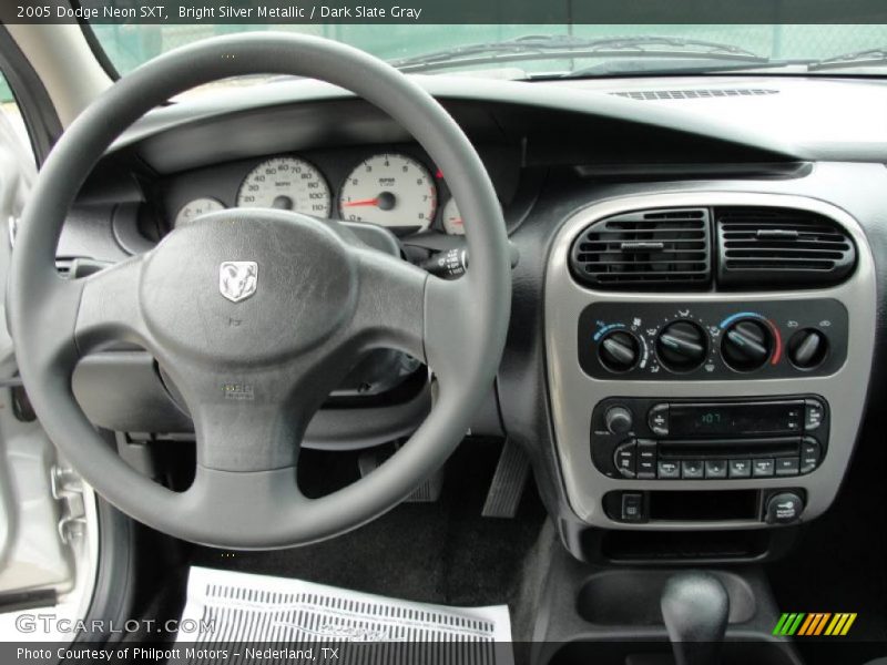 Bright Silver Metallic / Dark Slate Gray 2005 Dodge Neon SXT