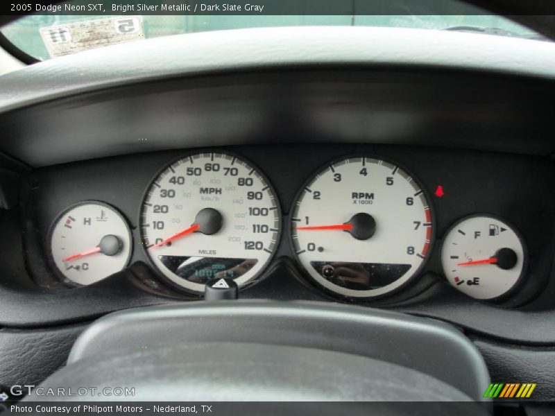 Bright Silver Metallic / Dark Slate Gray 2005 Dodge Neon SXT