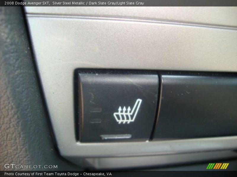 Silver Steel Metallic / Dark Slate Gray/Light Slate Gray 2008 Dodge Avenger SXT