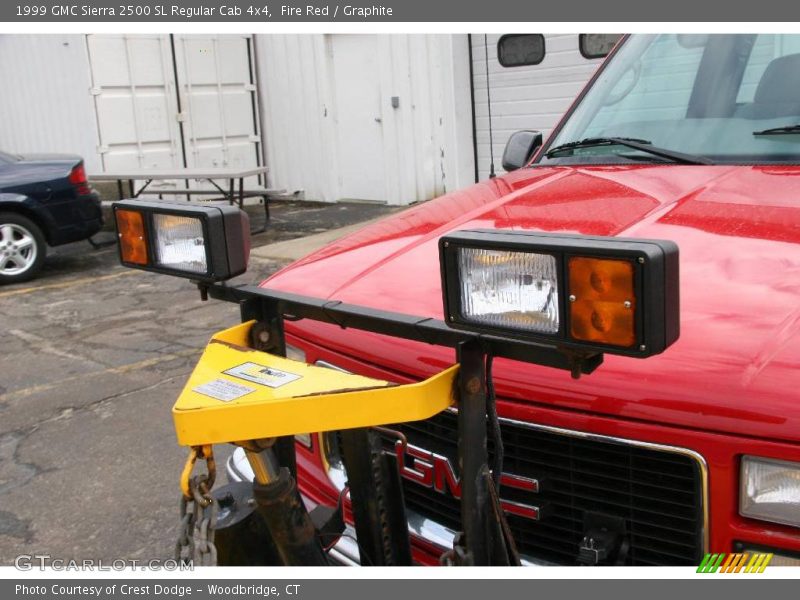 Fire Red / Graphite 1999 GMC Sierra 2500 SL Regular Cab 4x4