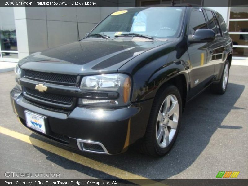 Black / Ebony 2006 Chevrolet TrailBlazer SS AWD