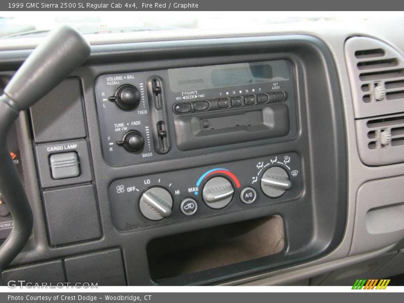Fire Red / Graphite 1999 GMC Sierra 2500 SL Regular Cab 4x4