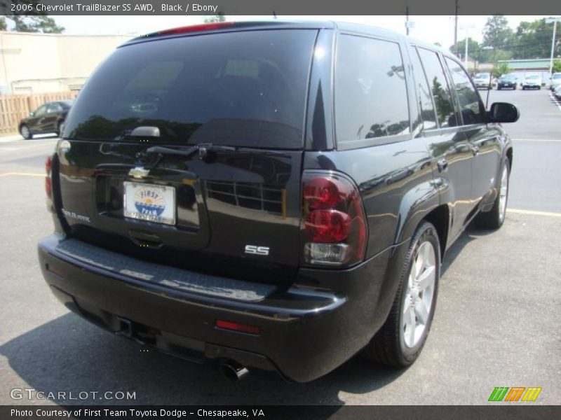 Black / Ebony 2006 Chevrolet TrailBlazer SS AWD