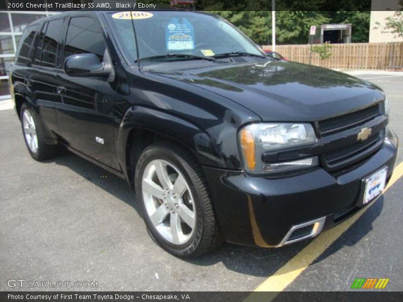 Black / Ebony 2006 Chevrolet TrailBlazer SS AWD