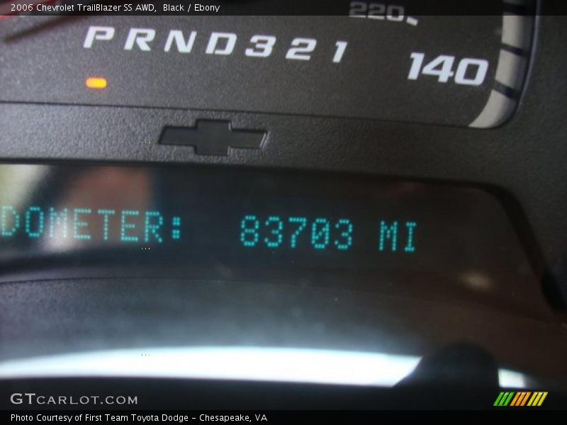 Black / Ebony 2006 Chevrolet TrailBlazer SS AWD