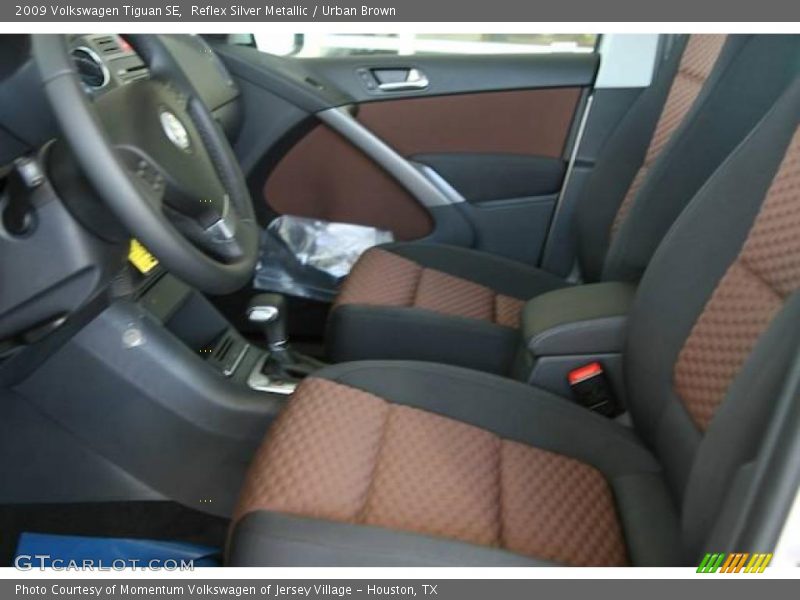 Reflex Silver Metallic / Urban Brown 2009 Volkswagen Tiguan SE