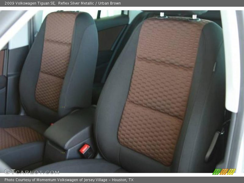 Reflex Silver Metallic / Urban Brown 2009 Volkswagen Tiguan SE