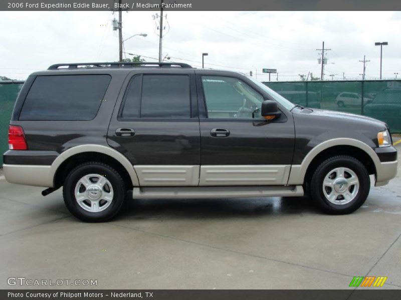 Black / Medium Parchment 2006 Ford Expedition Eddie Bauer