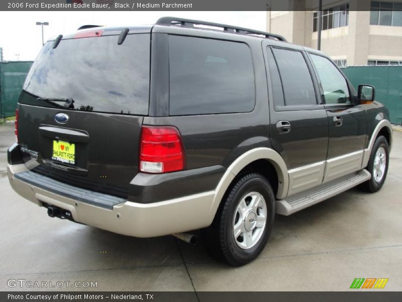 Black / Medium Parchment 2006 Ford Expedition Eddie Bauer